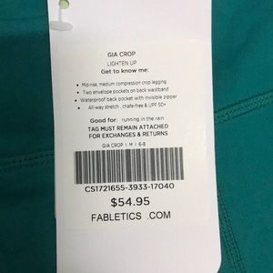 Fabletics Pants - Fabletics crop leggings Fabletics Pants - Fabletics crop leggings